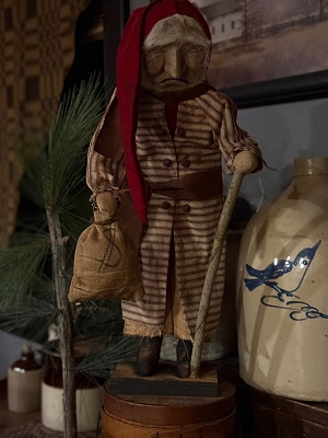 Scrooge Clay Face Doll 21
